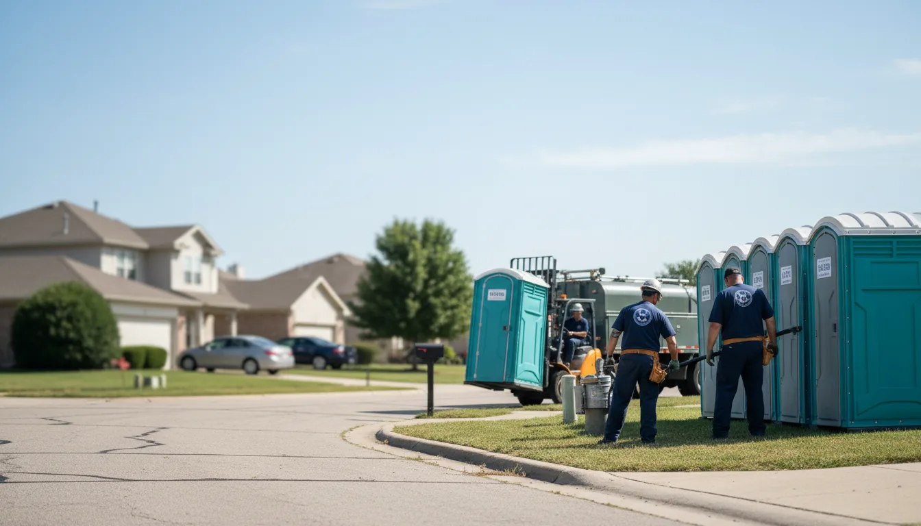 Porta Potty Rental in Chicago Ridge, IL near me
